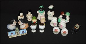 Vintage 10 Set Salt and Pepper Shaker Lot