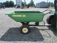 534-JOHN DEER DUMP LAWN WAGON 45X33