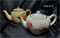 (2) England Tea Pots