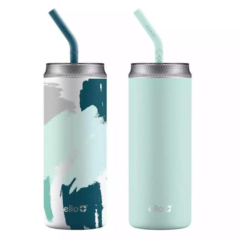 New Ello Fizz 20oz Vacuum Insulated Stainless