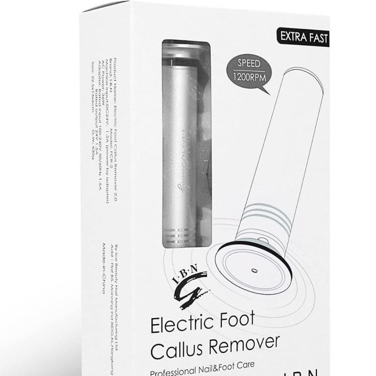 New Electronic Foot File (Silver Gray)