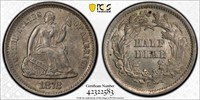 1872-S Seated Liberty Half Dime - PCGS MS63 - WOW!