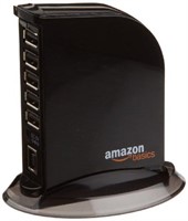 Amazon Basics 7 Port USB 2.0 Hub Tower with 5V/4A