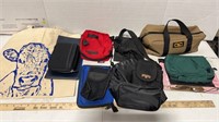 Assorted Bags, Pouches & Hard Cases