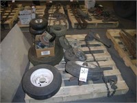 Pallet of assorted small wheels