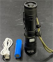 Helius ZETA IX Battery/Rechargable Flashlight