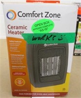 Tested/Working Comfort Zone Ceramic Heater