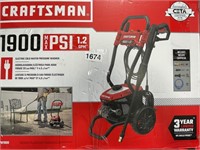 CRAFTSMAN ELECTRIC WATER PRESSURE