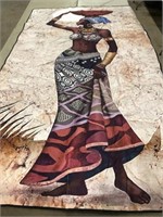 AFRICAN LADY BLANKET