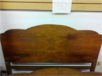 Bed From England w\Footboard & Rails