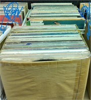 1 Large Crate & 1 Box of Records