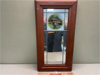 AWESOME COVERED BRIDGE WALL MIRROR