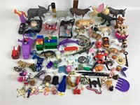Children’s toy assortment, including toy animals,