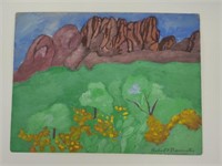 Robert Bannister Original Art- Arizona Mesa