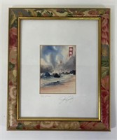 James Konzen Signed Golden Gate "Sea Spray" Print