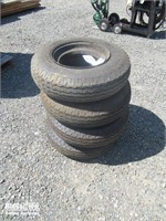 (4) Mobile Home Tires