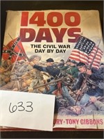 1400. Days; civil war day by day; 1990