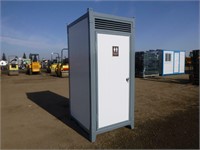 Unused Portable Toilet Room