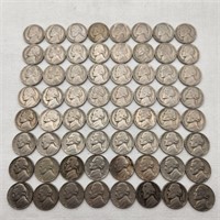 Pre & Post War Nickels (64)