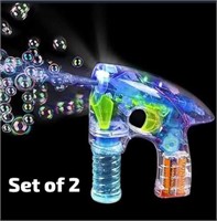 Bubble Blaster Set  Gun with LED Light-Up &Sound