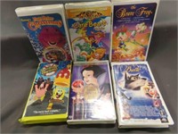 (6) VHS Tapes Snow White And The Seven Dwarfs