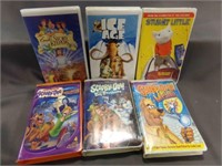 (6) VHS Tapes Scooby-Doo's Greatest Mysteries