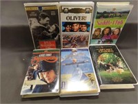 (6) VHS Tapes The Sound Of Music & Albert Finney