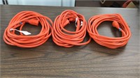 3 Brand New Extension Cords