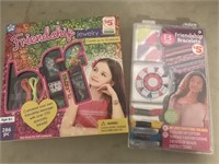 Pair of New Kid's Jewelry Bracelet Making Kits