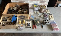 (2 BOXES) ASSORTED ELECTRICAL SUPPLIES