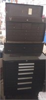 Kennedy mechanics tool chest 3 tier (top box is