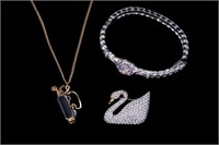 Swarovski Jewelry (3 pcs)