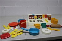 Fisher Price Stove & Dishes