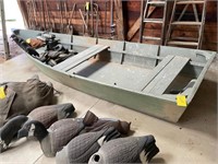 13.5' Wood Boat