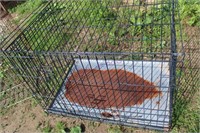 Med/ Large Dog Crate With Pan