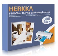 HERKKA 300 Pack Laminating Sheets, Holds 8.5 x 11