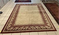 TURKISH AUBUSSON AREA RUG 79X114