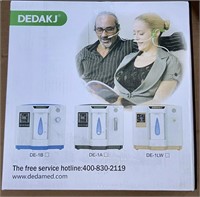 DEDAKJ 1-7 Liter Home Oxygen Concentrator ddt 1a