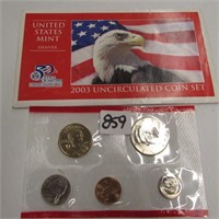 2003 5PC US UNCIRC COIN SET