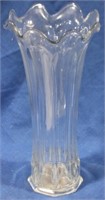 Vintage crystal 14.5" vase