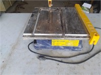 Tile saw 7" blade 14x14" table