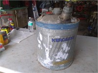 5gal. Kerosene can - full , can has dent