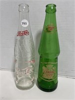 Vintage Pepsi-Cola & Canada Dry Glass Bottles