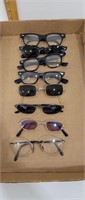 Lot of 8 glasses / frames of various styles