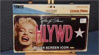 New Marilyn Monroe Silver Screen icon plate