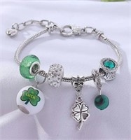 NEW St. Patrick's Day charm bracelet in gift box