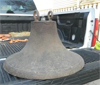 Large Cast Iron Antique Church Bell