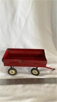 Vintage miniature toy collectible hay wagon
