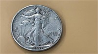 1941 standing liberty, half Silverdollar