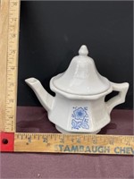 Vintage Avon teapot blue flower